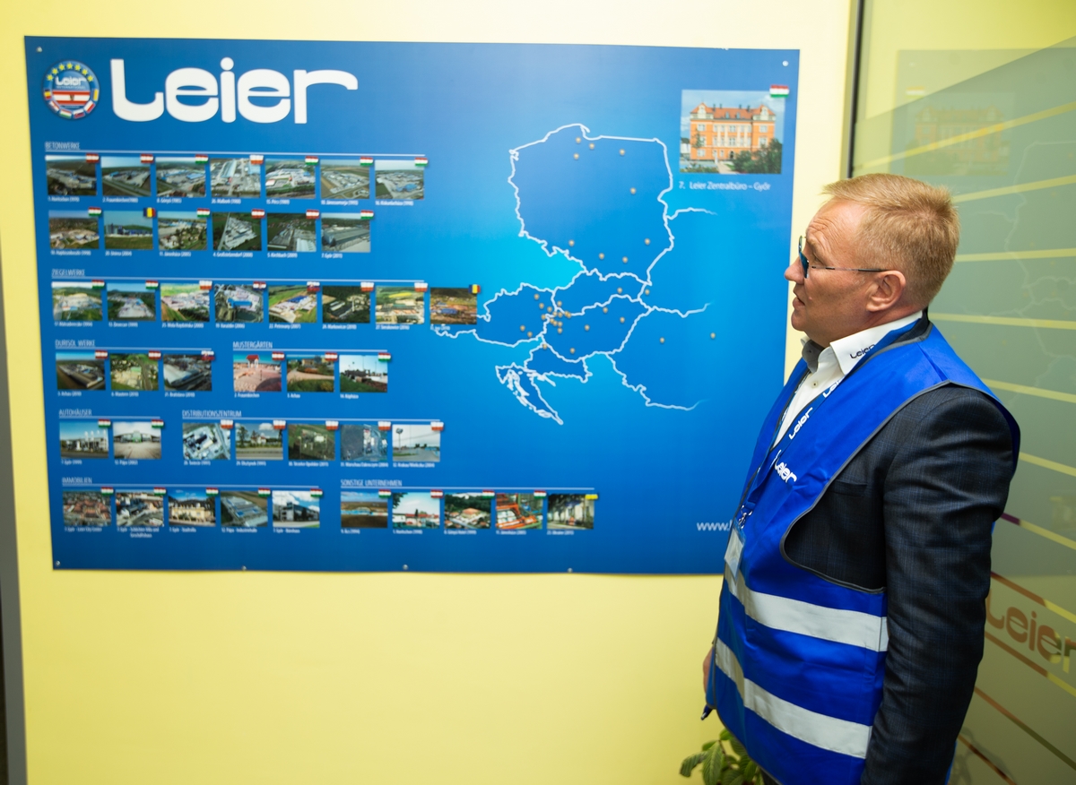 Grupul LEIER a deschis portile fabricii sale din Iasi