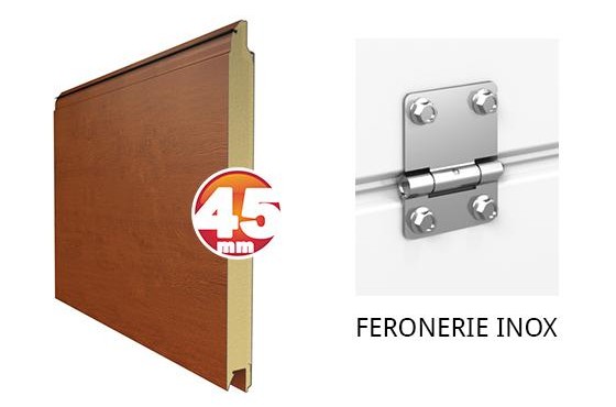 Günther Tore impune un nou standard in domeniul usilor sectionale de garaj: panoul de 45 mm si feroneria din inox