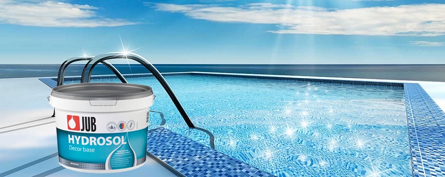 Masa decorativa care respinge apa JUB HYDROSOL Decor base