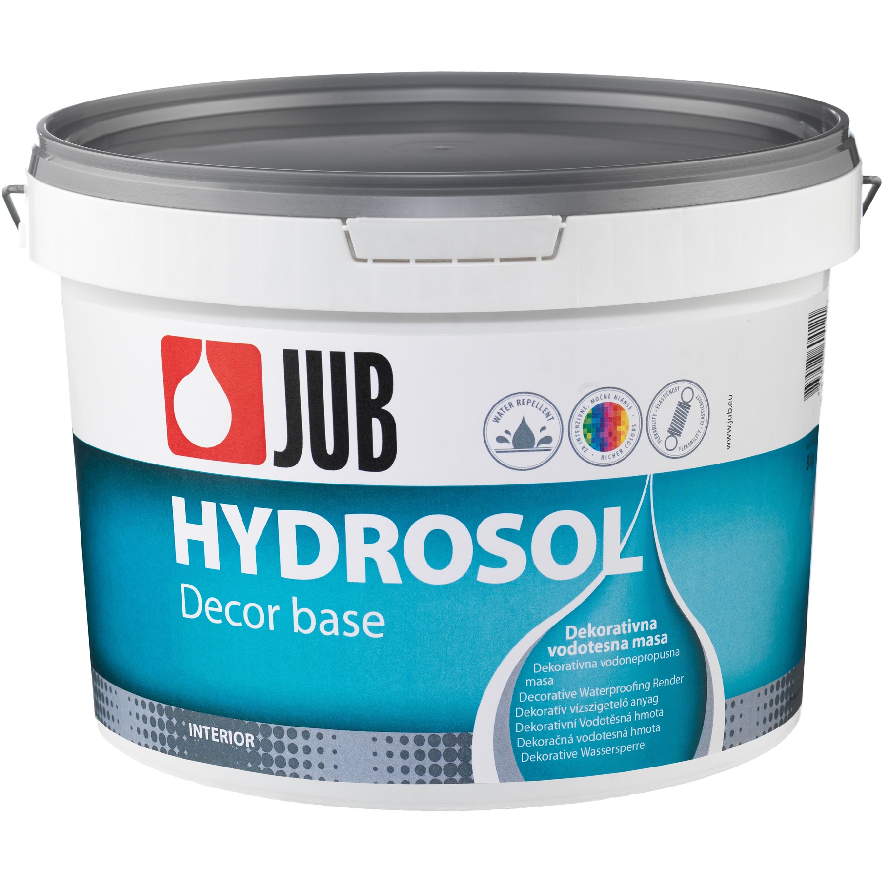Masa decorativa care respinge apa JUB HYDROSOL Decor base