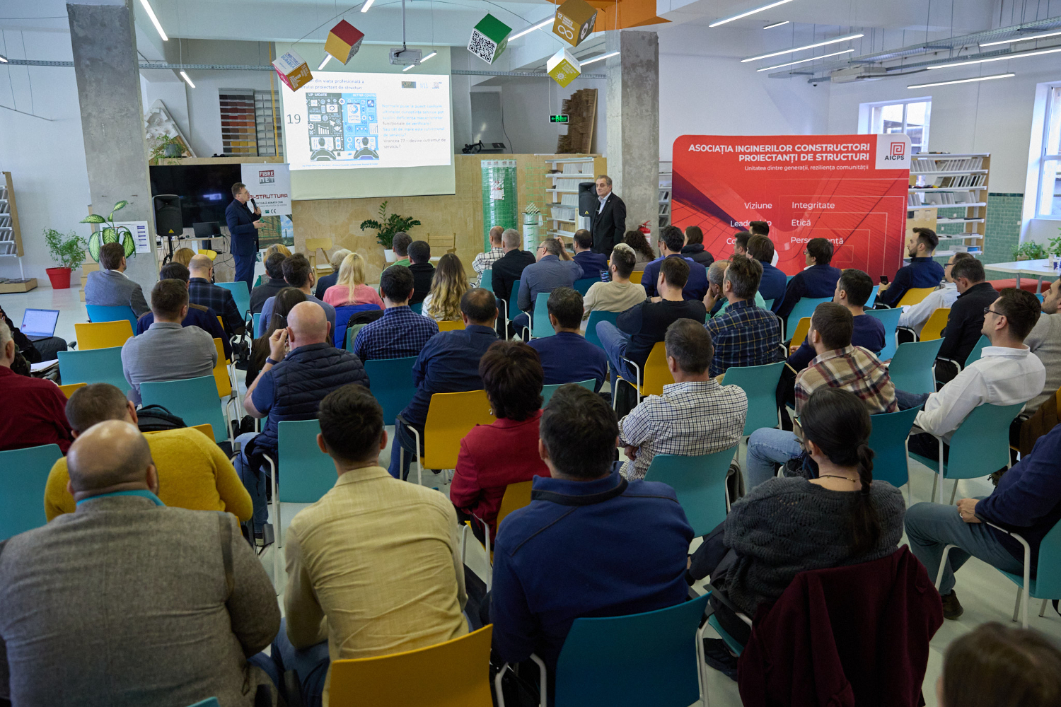 La intalnirea de toamna AICPS s-a demarat un training dedicat consolidarii structurilor din zidarie, sustinut impreuna cu reprezentantii Fibre NET