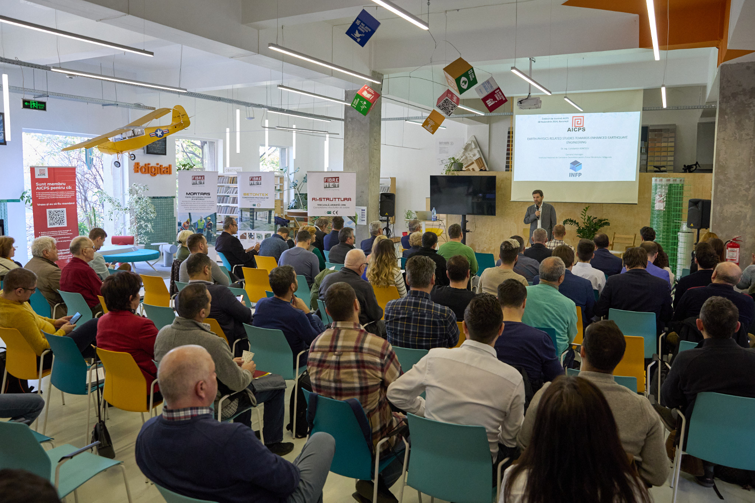 La intalnirea de toamna AICPS s-a demarat un training dedicat consolidarii structurilor din zidarie, sustinut impreuna cu reprezentantii Fibre NET
