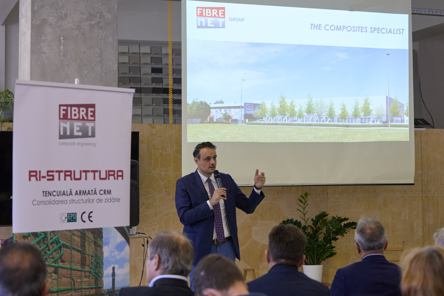 La intalnirea de toamna AICPS s-a demarat un training dedicat consolidarii structurilor din zidarie, sustinut impreuna cu reprezentantii Fibre NET
