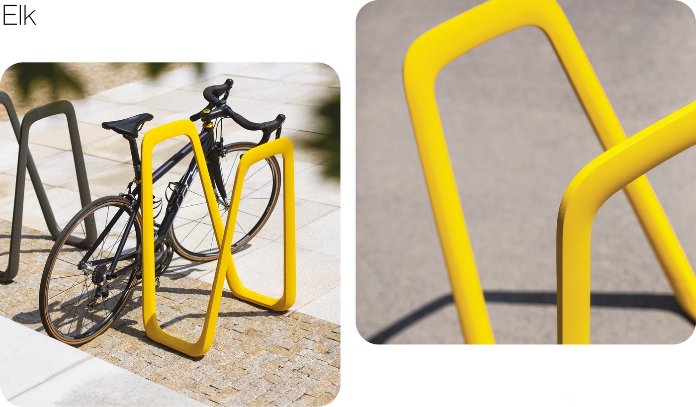Rastelul mmcité pentru bicicleta Elk