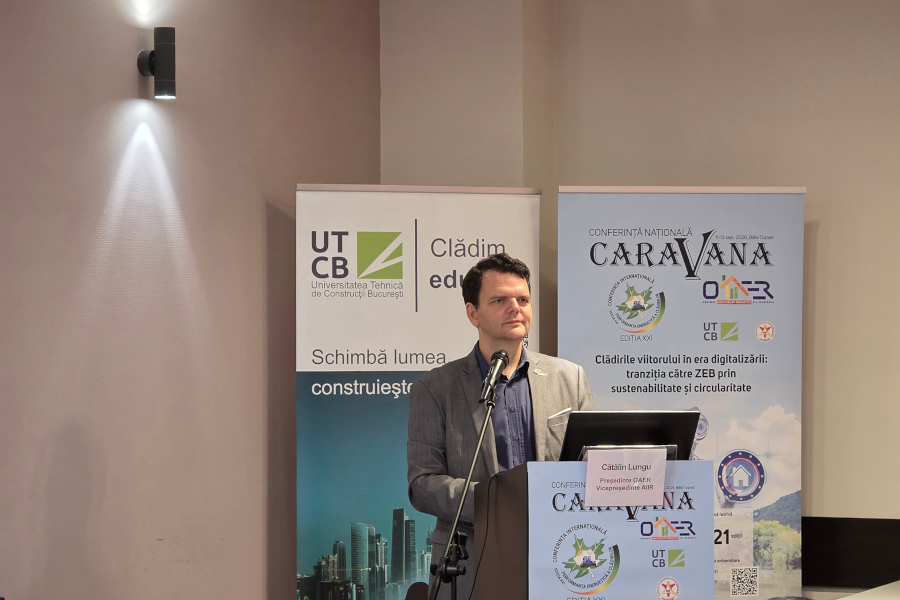 Romanian Conference on Energy Performance of Buildings, RCEPB – Editia XXI, Caravana OAER / UTCB / AIIR – Editia IX