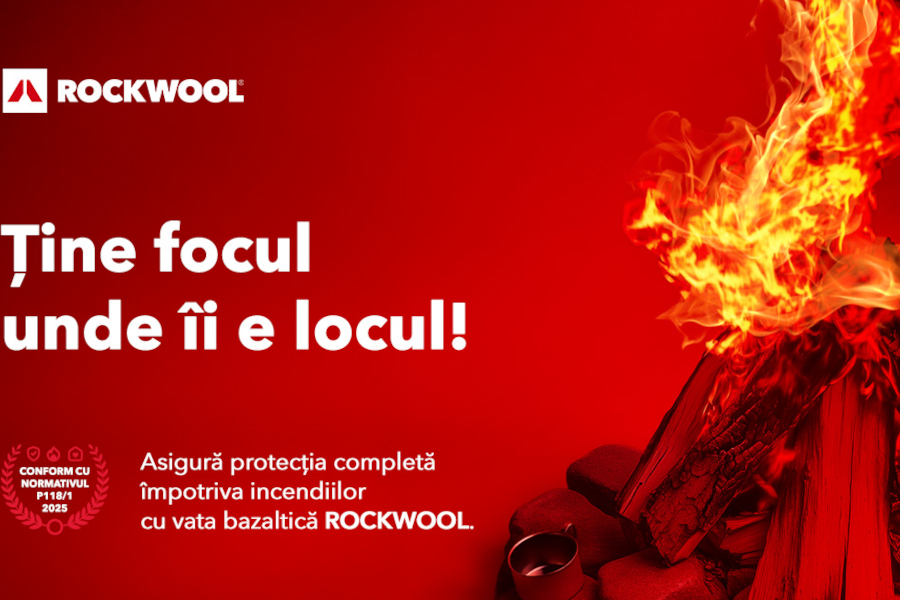 Protectia completa impotriva incendiilor cu vata bazaltica ROCKWOOL