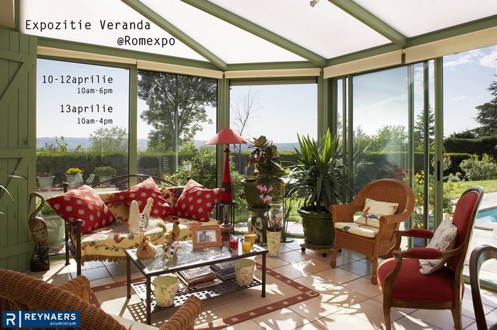 Reynaers Aluminium N.V. va invita la expozitia Verandei Reynaers din cadrul Ambient Expo 2014