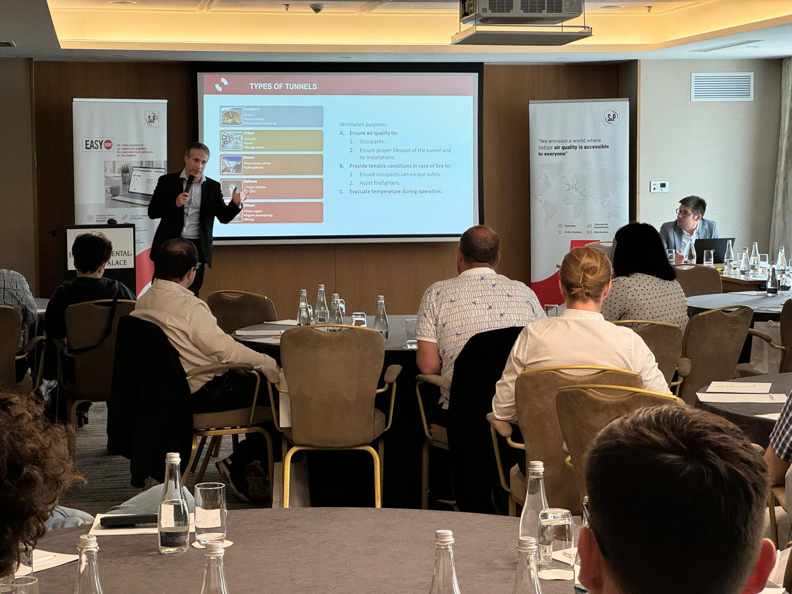 S&P Ventilation a avut mare succes la seminariile Solutii de presurizare si evacuare gaze fierbinti