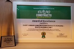 Saint-Gobain Romania premiata din nou la EURO-Constructii 2016