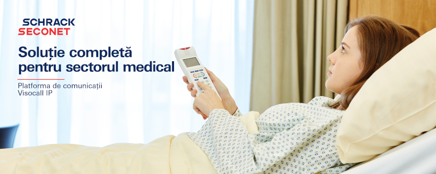 Schrack Seconet prezinta platforma de comunicatii Visocall IP pentru excelenta in sectorul medical