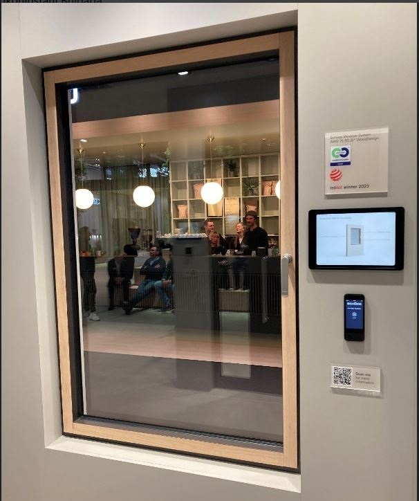 Ferestre din aluminiu Schüco WoodDesign