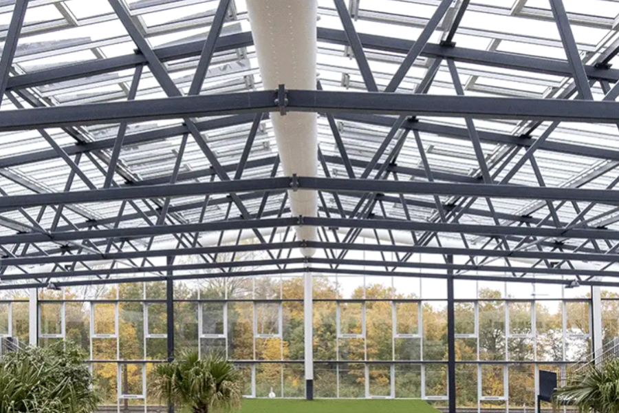 Tubulatura textila FabricAir® perfect integrata in spatiile comerciale
