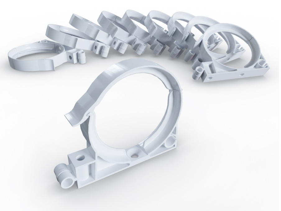 Clema prindere tubulatura flexibila de ventilatie PE-FLEX®