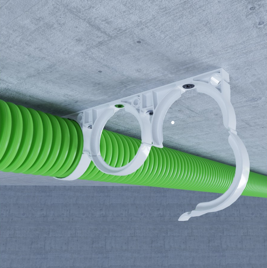 Clema prindere tubulatura flexibila de ventilatie PE-FLEX®