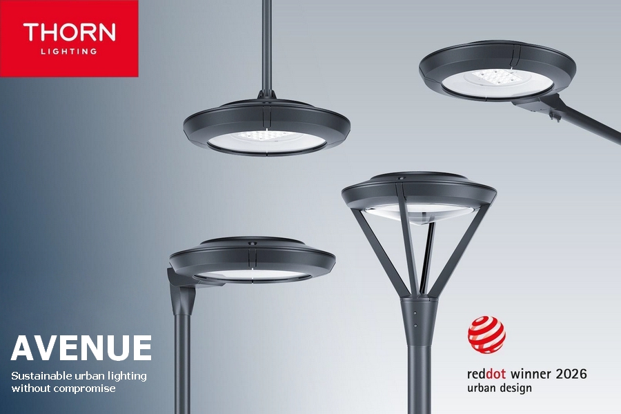 Thorn Lighting castiga prestigiosul premiu Red Dot