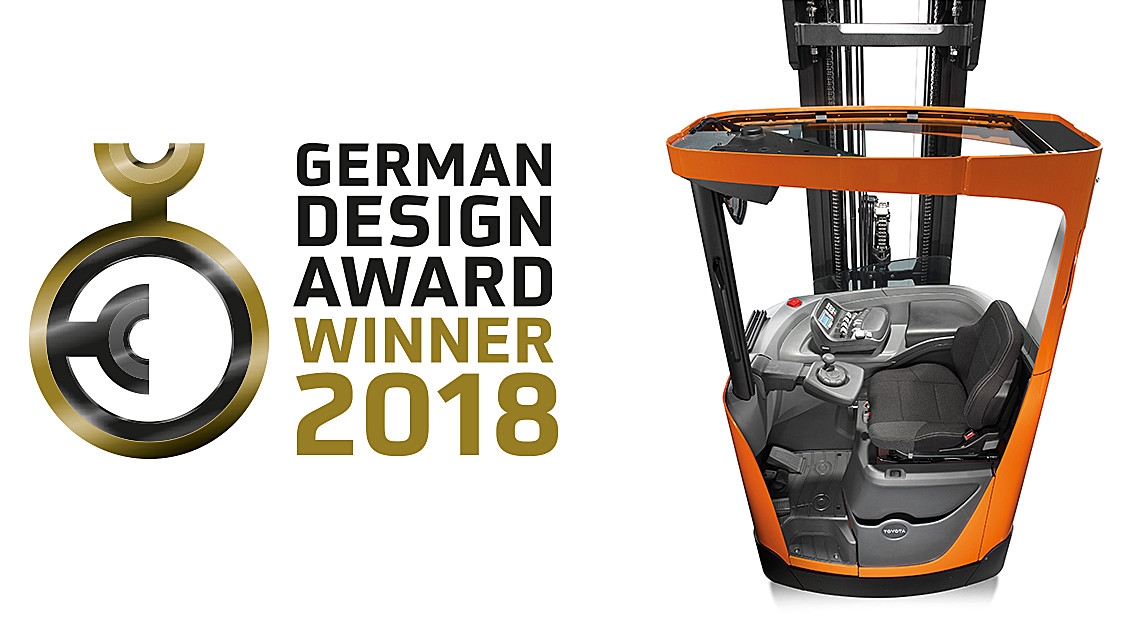 Premiul German Design Award 2018 pentru reach-truckul BT Reflex seria R