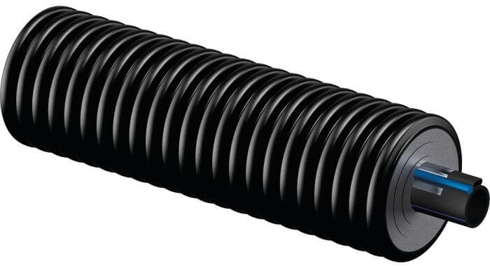 Tevile preizolate Uponor Ecoflex Supra pentru alimentare cu apa potabila rece