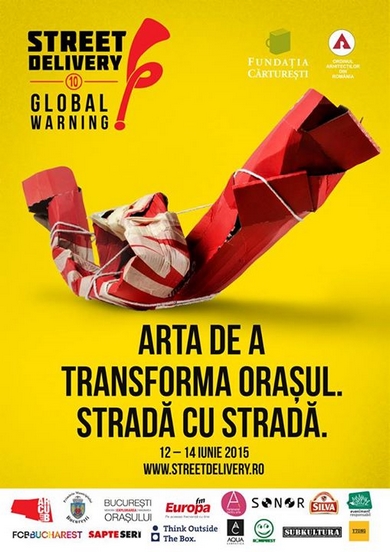 Obiecte de mobilier urban construite cu blocuri Ytong la Street Delivery