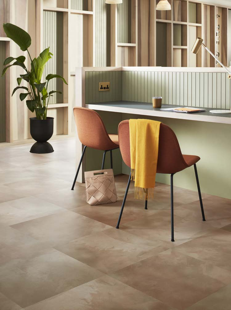Pardoseala LVT Interface Iridescence