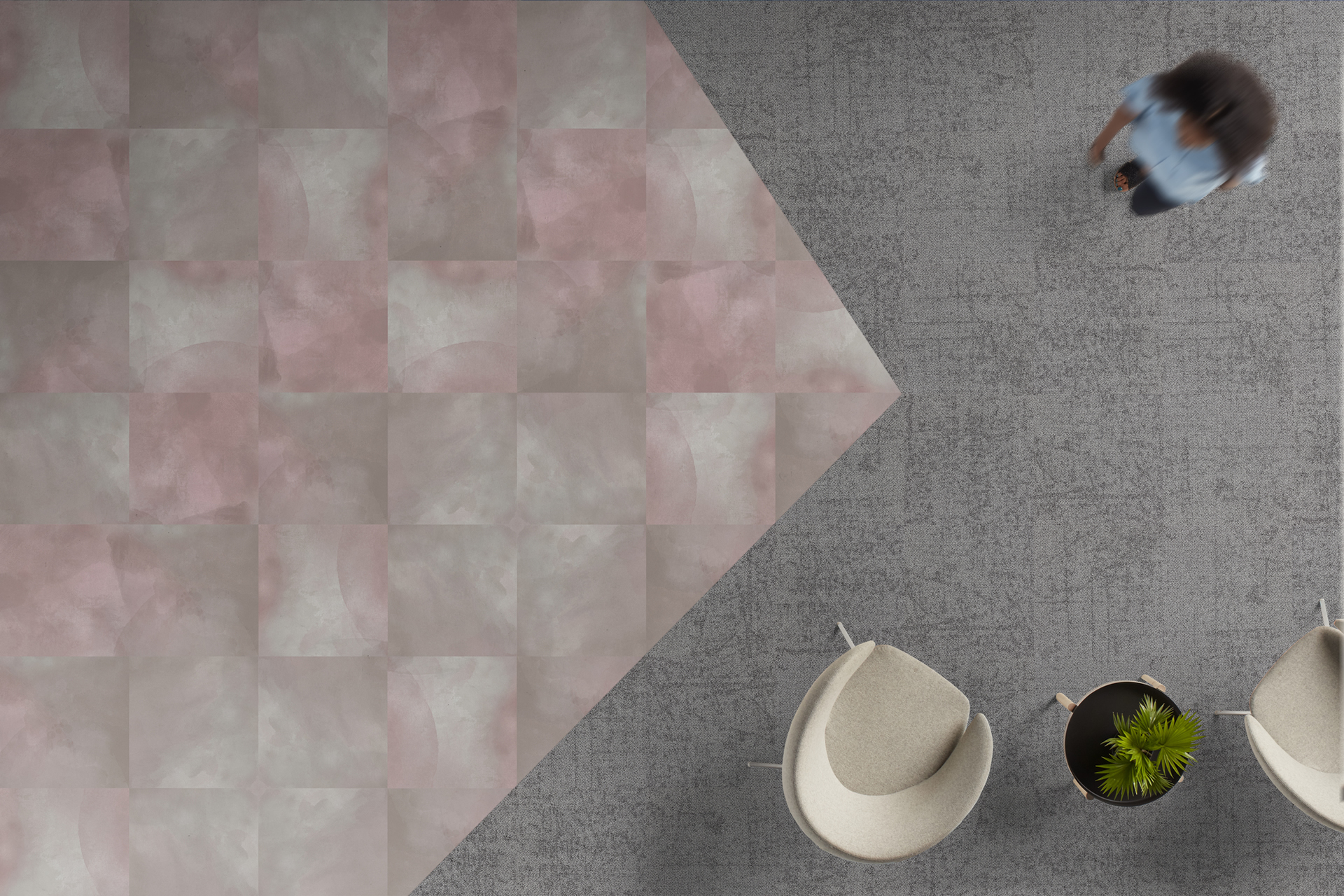 Pardoseala LVT Interface Iridescence