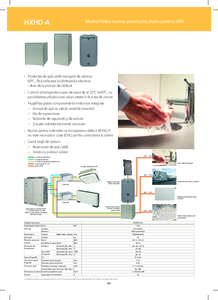 Unitati preparare apa calda Daikin VRV® HXHD-A - prezentare detaliata