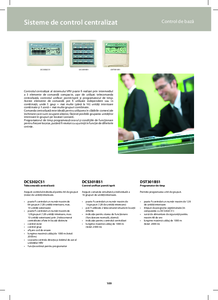 Sisteme de control Daikin VRV® centralizat - prezentare detaliata