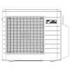 Unitati multisplit Daikin 3MXS40K unitate exterioara - detalii CAD