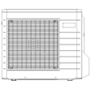 Unitati de pardoseala cu panou termic radiant Daikin Nexura RXG50K unitate exterioara - detalii CAD