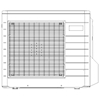 Unitati tip caseta cu jet circular Daikin RXS-K unitate exterioara - detalii CAD