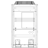 Unitati necarcasate de plafon fals Daikin RZQ-C7Y1B unitate exterioara - detalii CAD