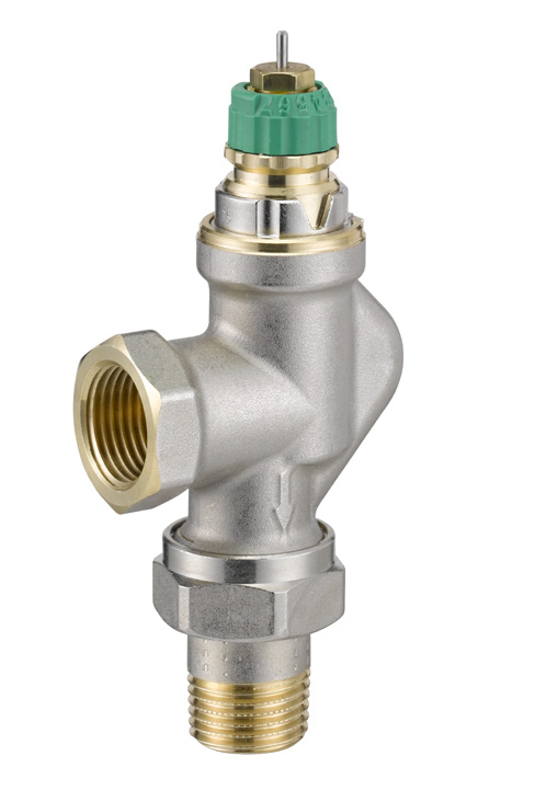 Robinete termostatice, independent de presiune, pentru radiatoare RA-DV 3-in-1 - RA-DV UK (axial)