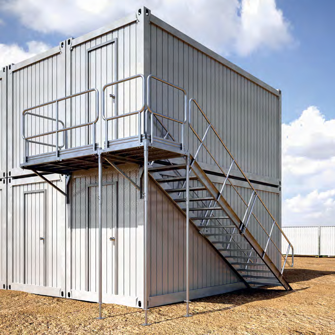 Scari de container universale, durabile si modulare TLC - Architectural Metalwork
