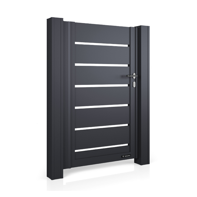 Porti pietonale din aluminiu WIŚNIOWSKI - Model AL.100