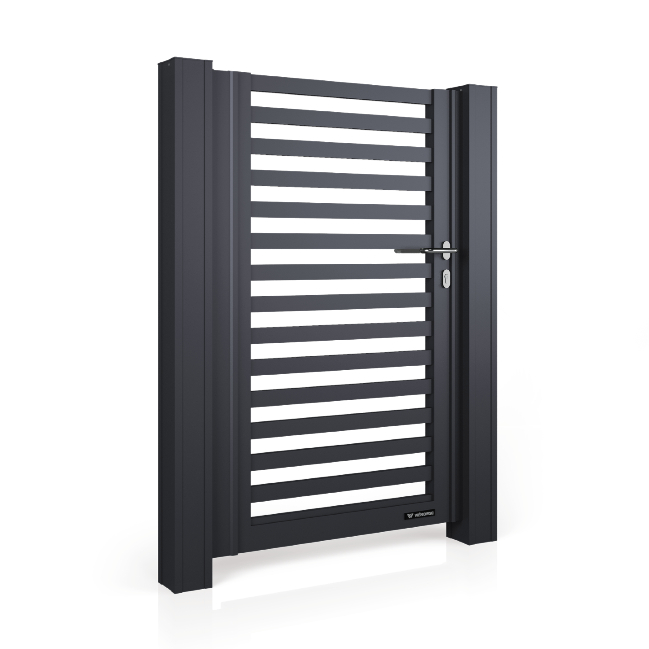 Porti pietonale din aluminiu WIŚNIOWSKI - Model AL.102