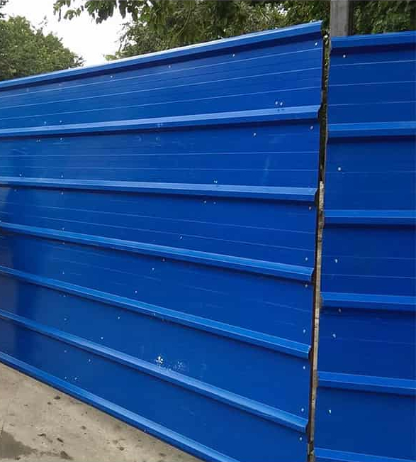 Garduri mobile opace pentru santier Decorio - Deco PVC