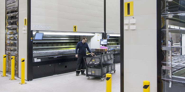Sistem automat de depozitare TORNADO Dexion