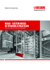 Sistem mobil de stivuire a paletilor Dexion - MOVO - prezentare detaliata