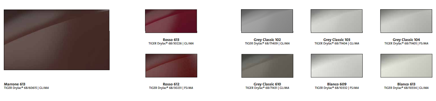 Vopsea pulbere TIGER Drylac® Facade Super Durable 68 - Smooth & Texture
