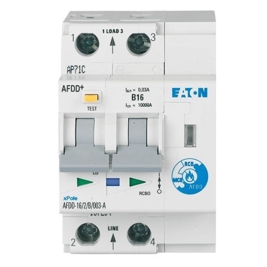 Dispozitiv de detectie a arcului electric Eaton AFDD+