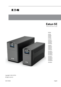 UPS Eaton 5E Gen2 - manual - prezentare detaliata