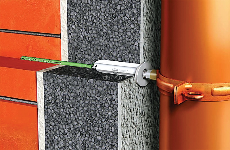 Element de fixare pe fatade termoizolante EJOT Iso-Bar