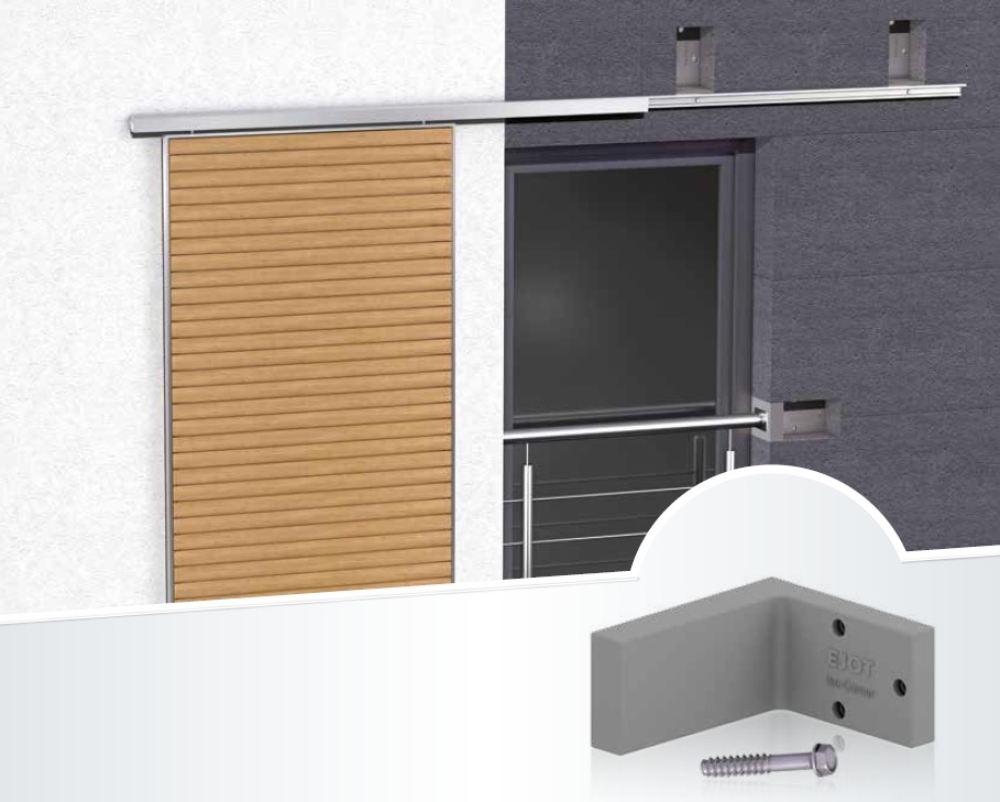 Element de montaj EJOT ISO Corner pentru sisteme termoizolante