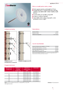 ejotherm STR H – Diblu cu surub pentru suporturi din lemn si metal - prezentare detaliata