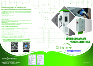 Statii de incarcare ELMotion pentru vehicule electrice - prezentare generala