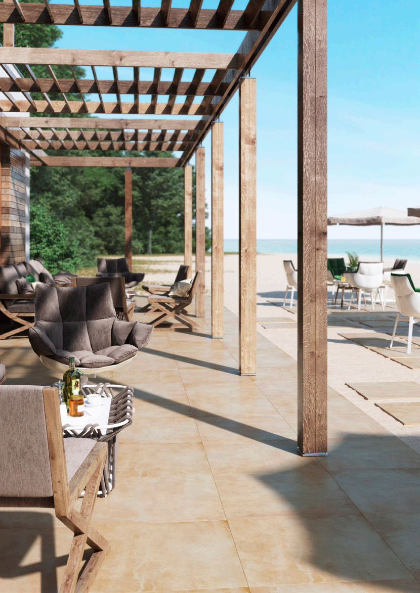 Placi ceramice de exterior Meissen SOLID - Stone