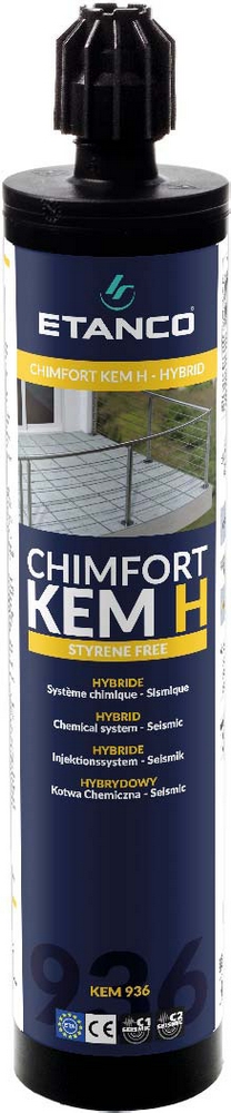 Chimfort KEM H - rasina hibrida de inalta performanta pentru beton si beton fisurat