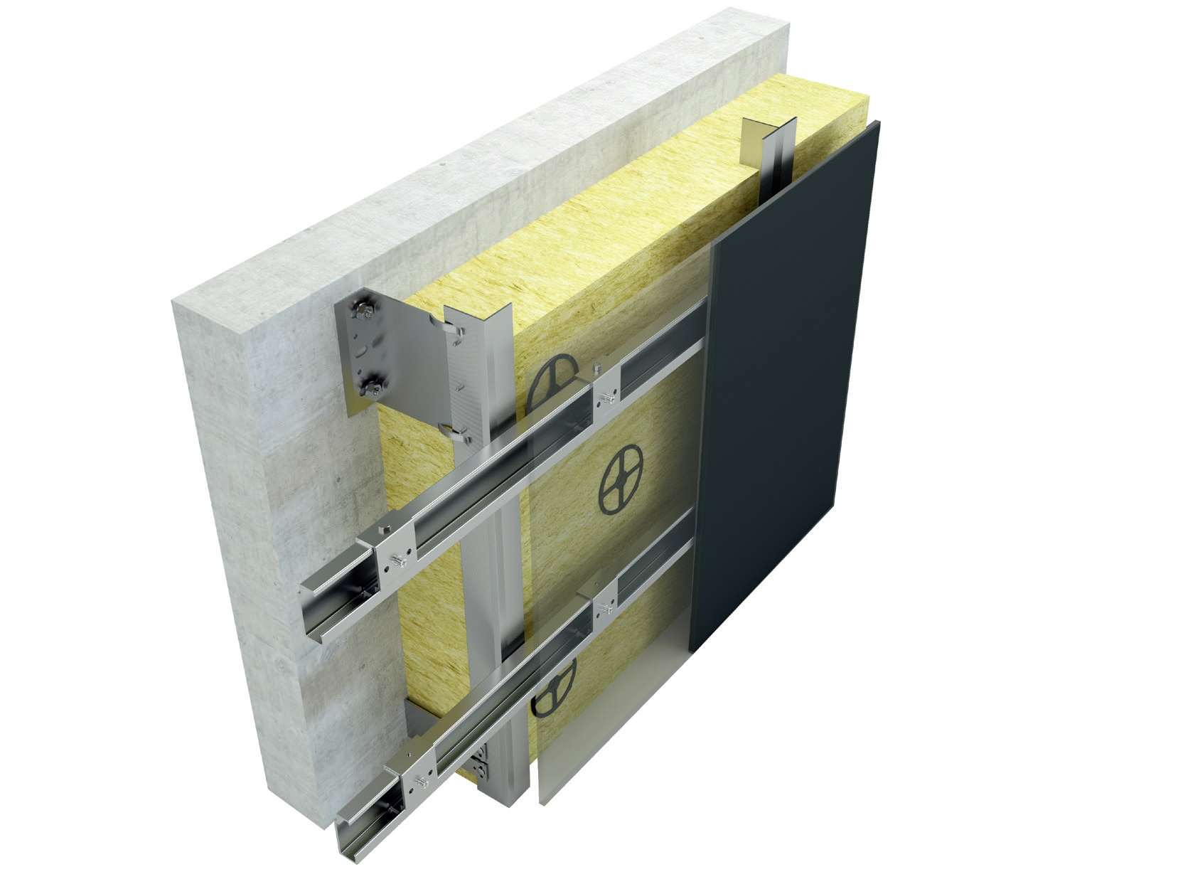 Consola Etanco ISOLALU+ pentru suport fatada ventilata