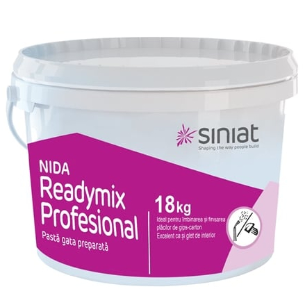 Glet gata preparat NIDA Readymix Profesional 18 kg