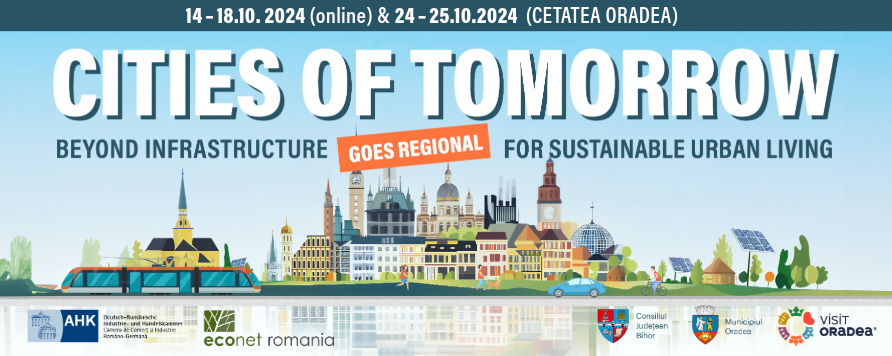 Conferinta Cities of Tomorrow 2024