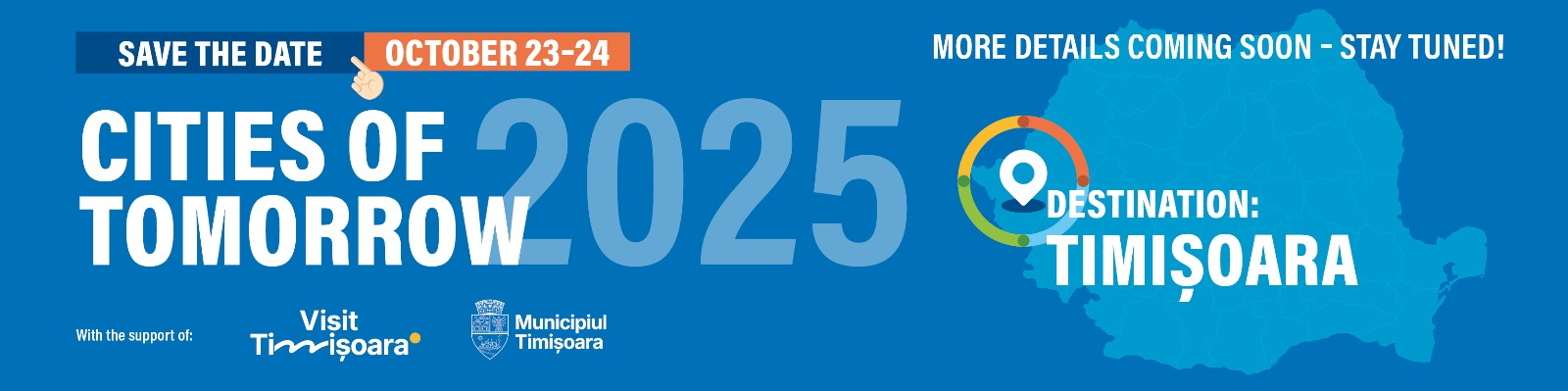 Conferinta Cities of Tomorrow 2025